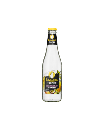 Picture of Bundaberg Tropics Mango & Passionfruit with Soda 4 x  330mL- 4 Pack