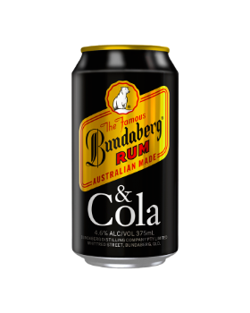 Picture of Bundaberg Red & Cola Can 4.6% 375 ml