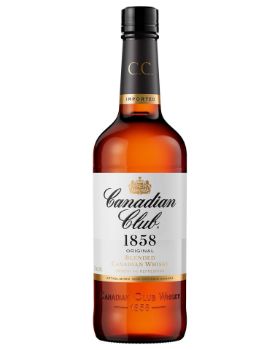 Picture of Canadian Club 1858 Blended Candian Whiskey 37% 700ml 