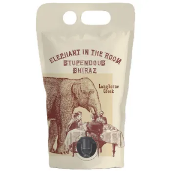 Picture of Elephant In The Room Stupendous Shiraz Bag 1.5L