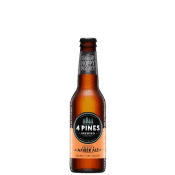 Picture of 4 Pines American Amber 24 x 330ml Bottles