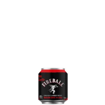 Picture of Fireball Cinnamon Flavoured Whisky "Dragon Serve" & Cola 10% 16 x 250ml Carton
