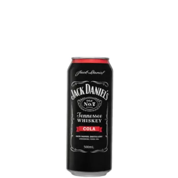 Picture of Jack Daniel's Black Old No. 7 Tennessee Whiskey & Cola 4.8% 24 x 500ml Carton