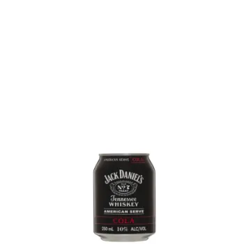 Picture of Jack Daniel's Black Old No. 7 Tennessee Whiskey & Cola 4.8% 24 x 250ml Carton