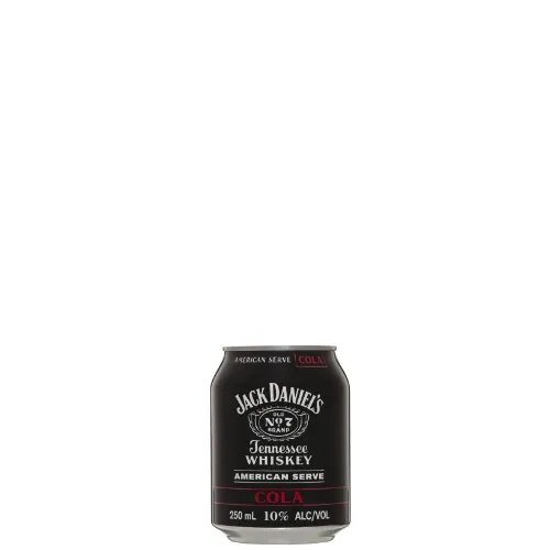 Picture of Jack Daniel's Black Old No. 7 Tennessee Whiskey & Cola 4.8% 24 x 250ml Carton