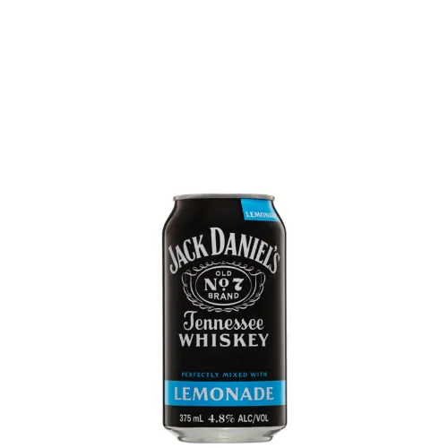 Picture of Jack Daniel's Black Old No. 7 Tennessee Whiskey & Lemonade 4.8% 24 x 375ml Carton