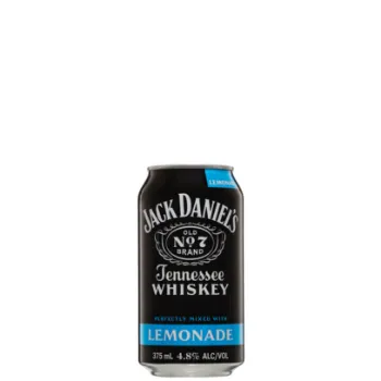 Picture of Jack Daniel's Black Old No. 7 Tennessee Whiskey & Lemonade 4.8% 24 x 375ml Carton