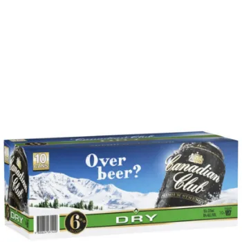 Picture of Canadian Club & Dry 6% Premium Cans 10P 375 ml