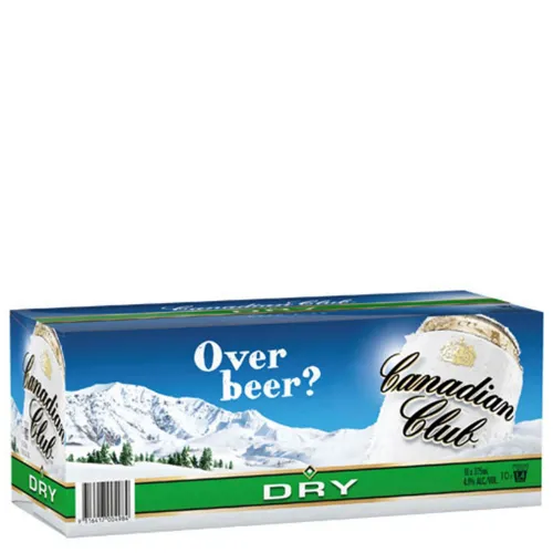 Picture of Canadian Club & Dry 4.8% 10Pk 375 ml
