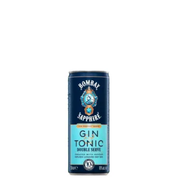 Picture of Bombay Sapphire Gin & Tonic Double Serve Can 250ml
