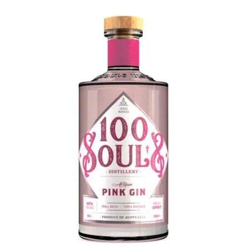 Picture of 100 Souls Pink Gin 700ml