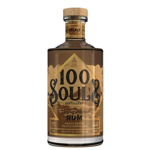Picture of 100 Souls Original Spiced Dark Rum 700ml