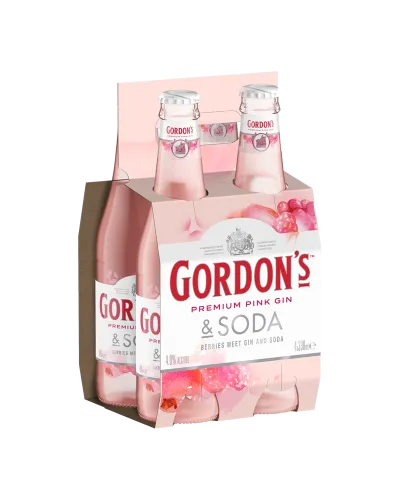 Picture of Gordon's Pink & Soda Bottle 330ml
