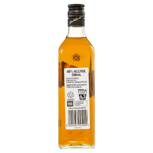 Picture of Johnnie Walker Black Label 200Ml
