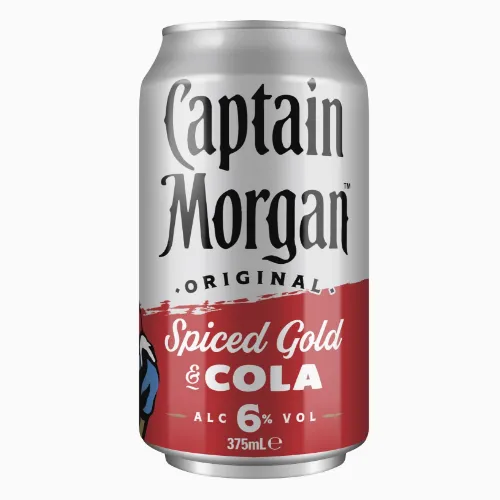 Picture of Captain Morgan & Cola 6% Can 375 ml