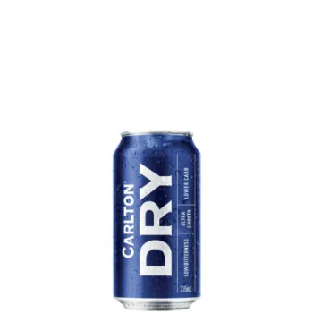Picture of Carlton Dry Low Carb Lager Can 375ml
