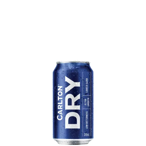 Picture of Carlton Dry Low Carb Lager Can 375ml