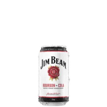 Picture of Jim Beam White & Cola Cans 4 Pack Cube 375ml