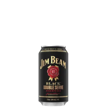 Picture of Jim Beam Black Double Serve Bourbon & Cola 6.9% 30 x 375ml Carton