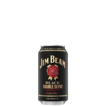 Picture of Jim Beam Black Double Serve Bourbon & Cola 6.9% 24 x 375ml Carton