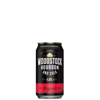 Picture of Woodstock Bourbon & Cola 4.8% Cans 3 x 10 Pack 375ml