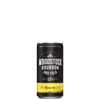 Picture of Woodstock Bourbon Reserve & Cola 12% Cans 24 x 200ml