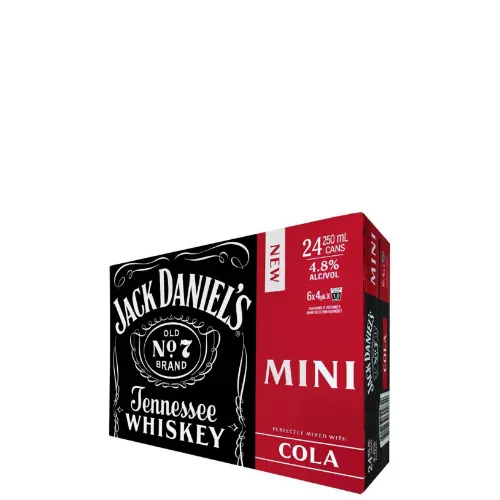 Picture of Jack Daniels & Cola Mini Can 250ml