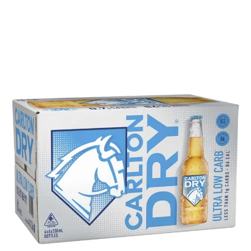 Picture of Carlton Dry Ultra Low Carb 24 x 330ml Bottles