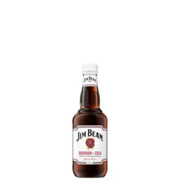 Picture of Jim Beam White Label Kentucky Straight Bourbon Whiskey & Cola 4.8% 24 x 330ml Carton