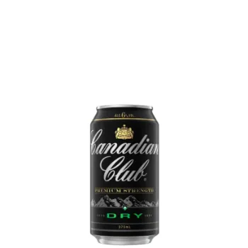 Picture of Canadian Club & Dry 6% Premium Cans 10P 375 ml