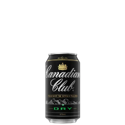 Picture of Canadian Club & Dry 6% Premium Cans 10P 375 ml
