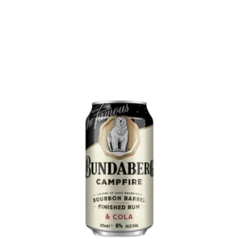 Picture of Bundaberg Bundy  Campfire Bourbon & Cola 6% 375ml