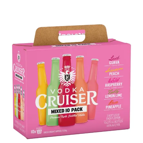 Picture of Cruiser Mixed 4.6% 3 x 10pk Bottle 275ml