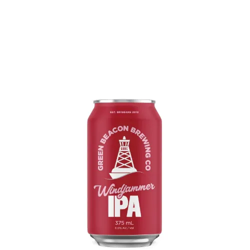 Picture of Green Beacon Windjammer IPA 375ml Can